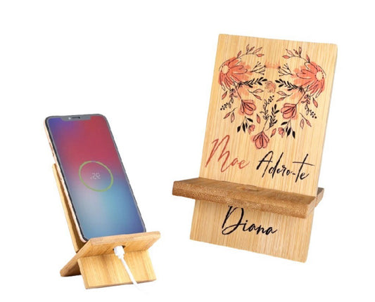 Suporte Telemovel Bambu