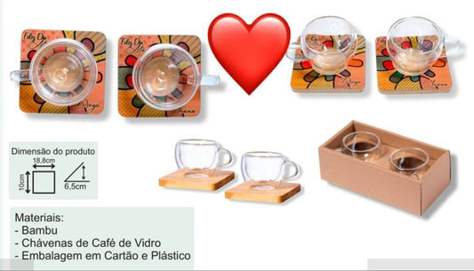 Chávena com base sublimável